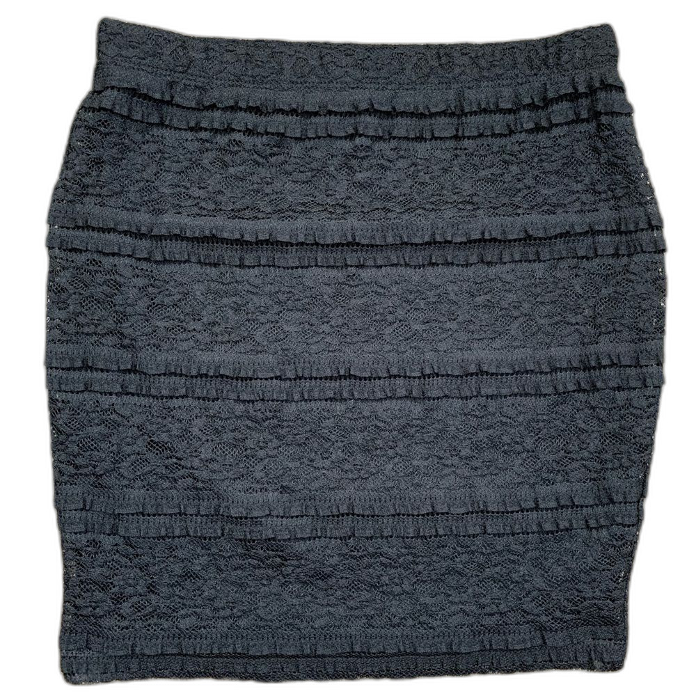 Black Lace Forever 21 Skirt